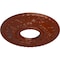 Ekena Millwork Hurley Ceiling Medallion (Fits Canopies up to 7 1/4"), 22 1/8"OD x 7 1/4"ID x 1 3/4"P, Firebrick CM26HUFIF - alternate 3